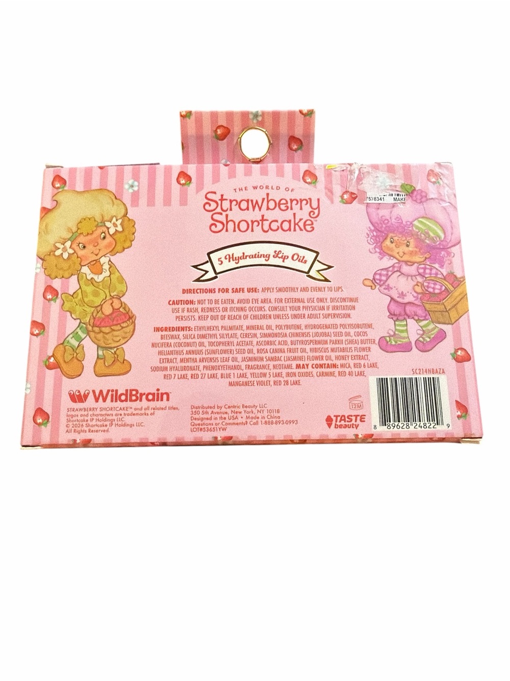 Strawberry Shortcake Hydrating Lip Oils - Set of 5 - Picture 2 of 2